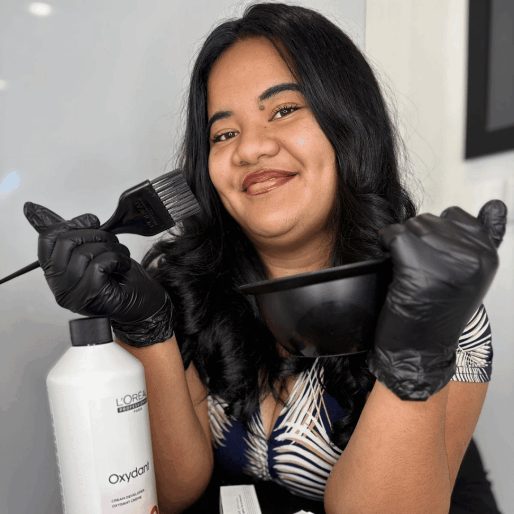 morgane coiffeuse avant garde nouméa